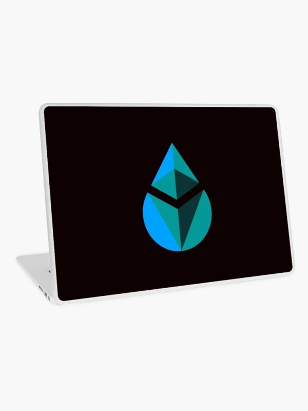 Lido stETH Crypto Logo Laptop Skin