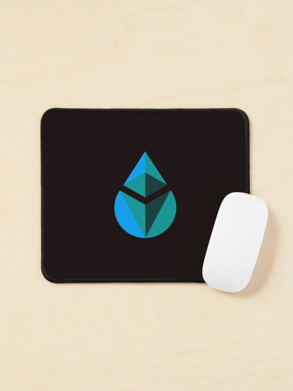 Lido stETH Crypto Logo Mouse Pad